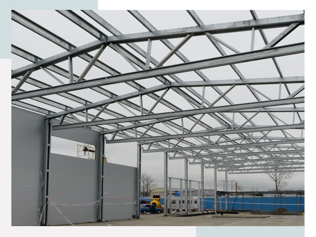 Строительство складов в Кыштым от 623 руб. за м²