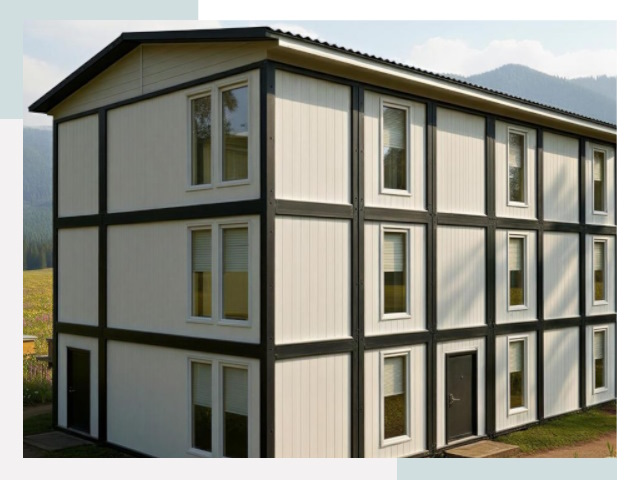 Модульные общежития в Кыштыме