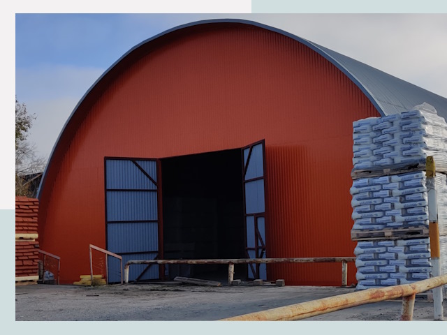 Полукруглые ангары по цене от 623 руб. в Кыштым