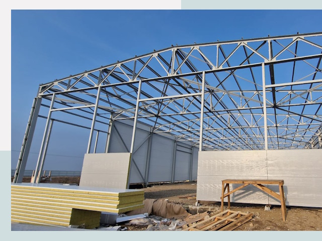 Утепленные ангары в Кыштым от 623 руб. за м²