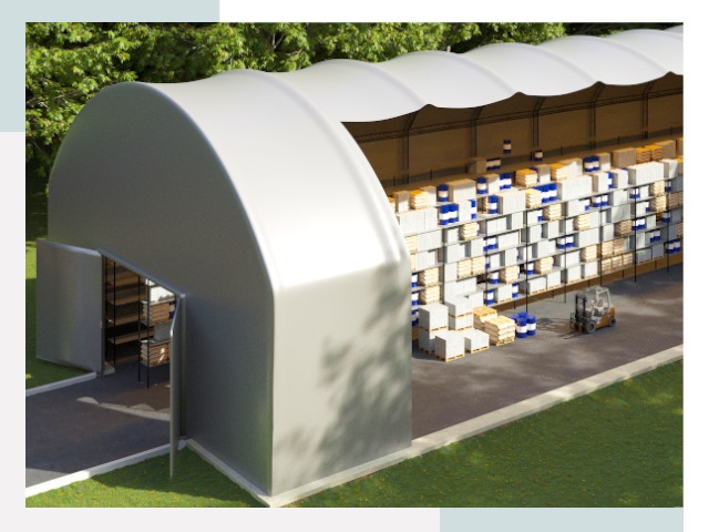 Тентовые ангары в Кыштыме