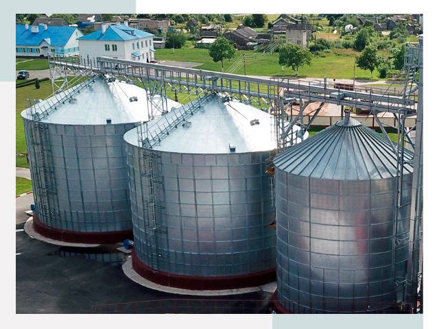 Металлические силосы в Кыштыме