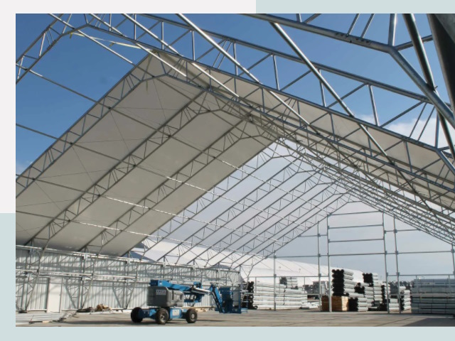 Каркасно-тентовые сооружения от СтальСтрой-Кшт по цене 623 руб.