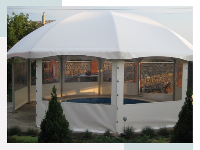 Тентовые павильоны в Кыштыме