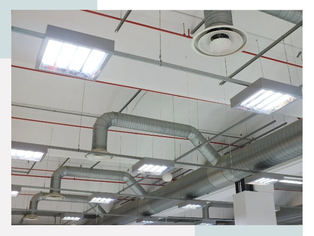 Вентиляция ангаров в Кыштыме