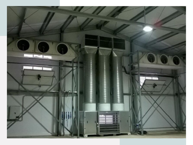 Инженерные системы для ангаров в Кыштыме