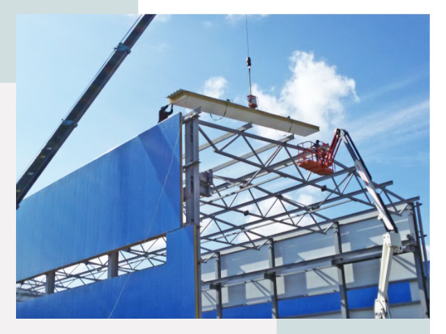 Монтаж сэндвич-панелей в Кыштыме