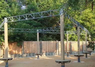 Терраса из металлоконструкций под ключ, проектирование, изготовление и монтаж от СтальСтрой-Кшт